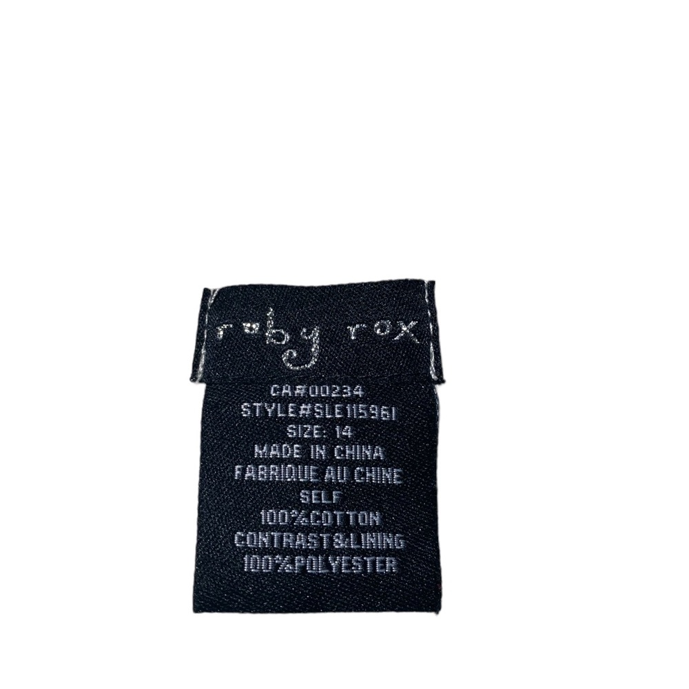 Ruby Rox Girls Dress. - Picture 3 of 5
